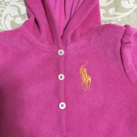 Ralph Lauren 3m 1 piece terry cloth outfit - Picture 3 of 7